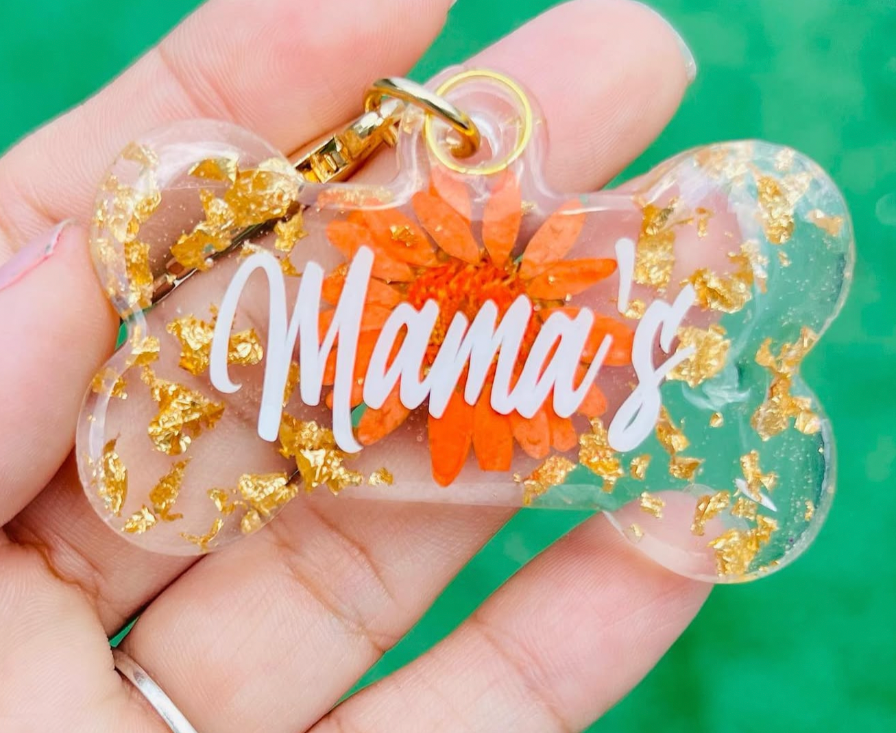 Daisy pet tag