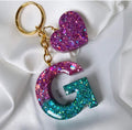 Initial Resin Keychain